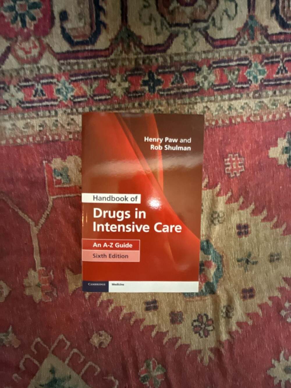 Handbook of Drugs in Intensive Care: An A-Z Guide Sixth Edition